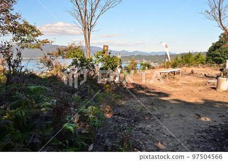 丹後國八幡山城庫魯瓦和景色 97504566