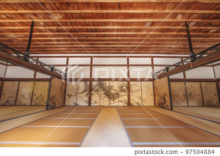 Ryoanji Temple (Kyoto) Fusuma painting of Hojo 97504884
