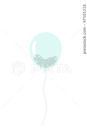 balloons in pastel colors 97505318