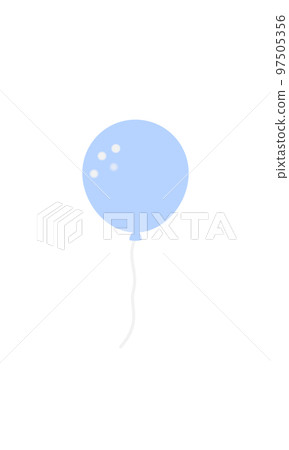 balloons in pastel colors 97505356