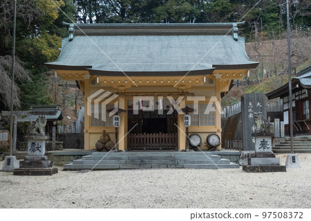 Ogata Shrine Hongu (Owari Sanzan) at the foot of Mt. Hongu Ogata Shrine Hongu (Owari Sanzan) at the foot of Mt. Hongu 97508372