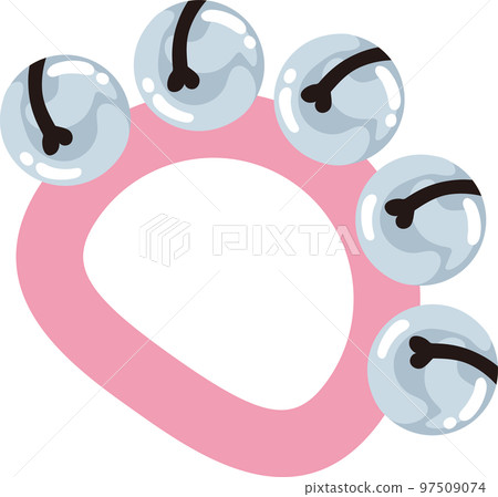 Cute musical instrument _ bell _ ring bell _ jingle bell Cute musical instrument _ bell _ ring bell _ jingle bell 97509074