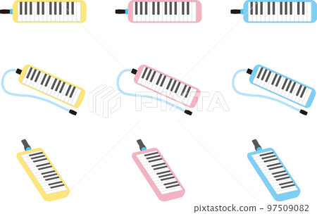 可愛的樂器_鍵盤口琴_套裝 97509082