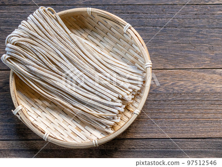 Half-raw noodles of Echizen soba Half-raw noodles of Echizen soba 97512546