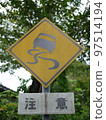滑倒警告標誌 97514194