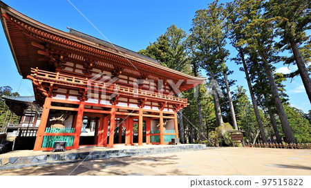 金剛峰寺中門(和歌山縣高野町) 金剛峰寺中門(和歌山縣高野町) 97515822