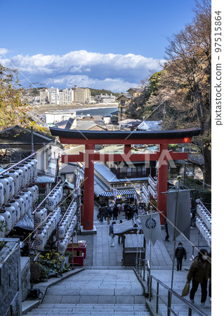 神奈川縣藤澤市風景 江之島神社 神奈川縣藤澤市風景 江之島神社 97515864