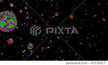 Background material colorful spheres Background material colorful spheres 97516817