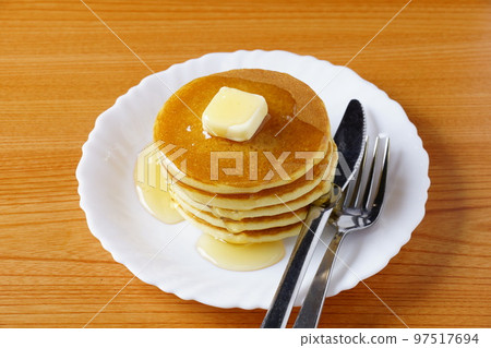 pancake honey 97517694