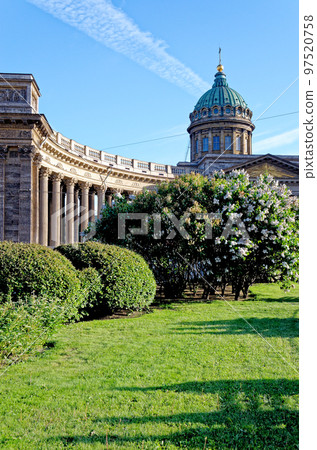 Dome of St Isaac's Cathedral St Petersburg Russia Dome of St Isaac's Cathedral St Petersburg Russia 97520758