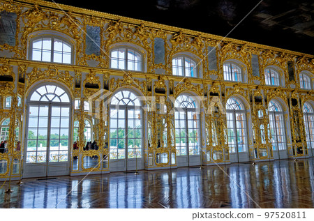 Great Hall Of The Catherine Palace - St. Petersburg, Russia Great Hall Of The Catherine Palace - St. Petersburg, Russia 97520811