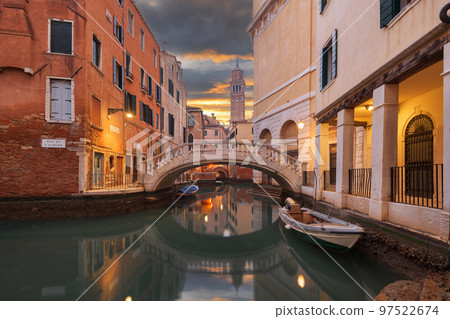 Venice, Italy Canals and Bridges Venice, Italy Canals and Bridges 97522674
