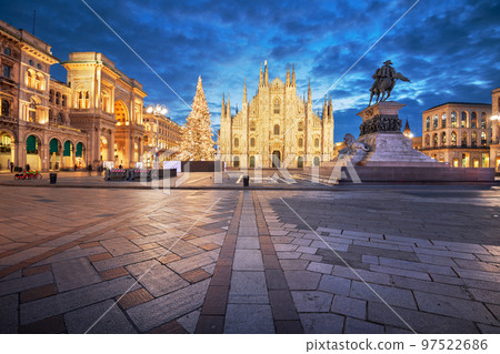 Milan, Italy at the Milan Duomo 97522686