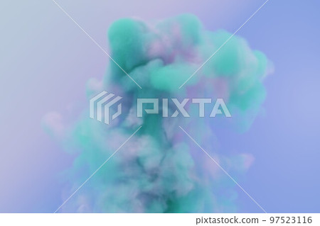 柔和的圖案背景和彩色煙霧 97523116