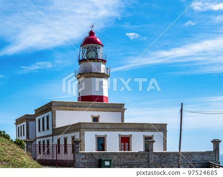 Lighthouse of cape Silleiro, Baiona, Pontevedra, Spain Lighthouse of cape Silleiro, Baiona, Pontevedra, Spain 97524685