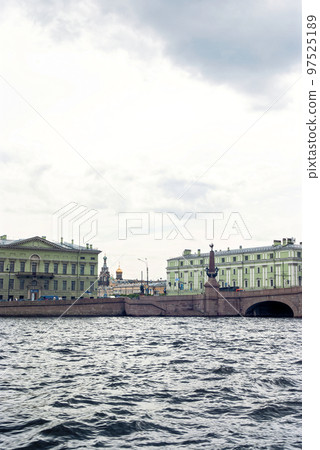 Troitskiy bridge - one of the bridges of St. Petersburg 97525189