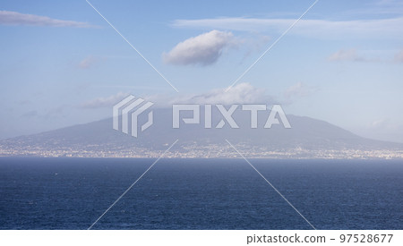 Vesuvio National Park in Naples, Italy. Nature Background Vesuvio National Park in Naples, Italy. Nature Background 97528677