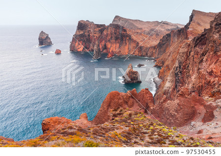 Landscape of  Ponta de Sao Lourenco. Madeira, Portugal 97530455