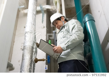 Water supply pipe inspection 97531992