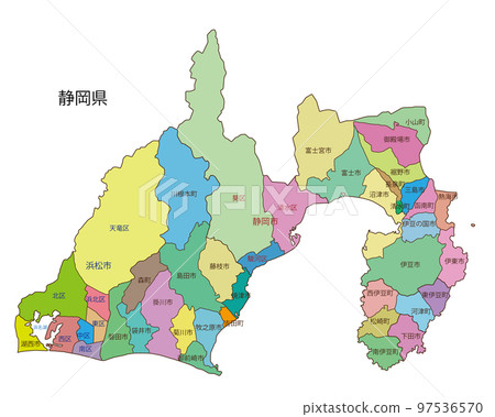 Shizuoka ken map Shizuoka ken map 97536570
