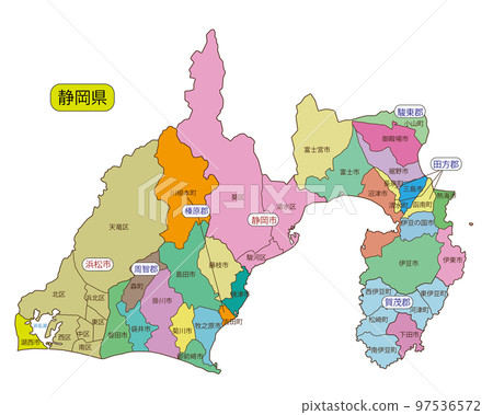 Shizuoka ken map Shizuoka ken map 97536572