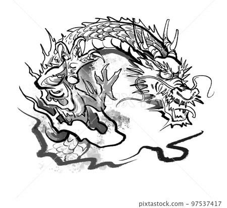 來勢洶洶的龍 來勢洶洶的龍 97537417