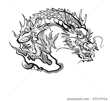 menacing dragon 97537418