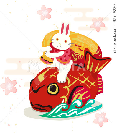 Sea Bream, Treasure Bag and Rabbit Sea Bream, Treasure Bag and Rabbit 97539220