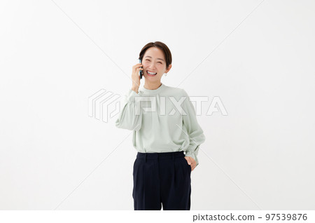 Smartphone female Smartphone female 97539876