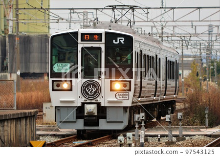 [JR西日本]赤穗線東岡山站系列213“La Maru Bizen Osafune” 97543125