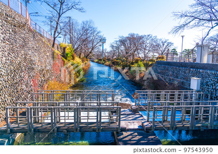 Tamagawa Aqueduct Hamura Intake Weir Hamura City, Tokyo 97543950