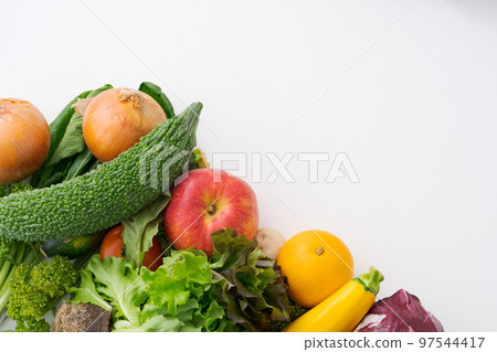 Assorted fruits and vegetables 97544417