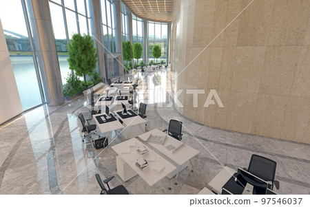 Modern office with open space 97546037