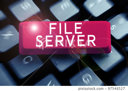 Inspiration showing sign File Server. Business showcase device which controls access to separately stored data Inspiration showing sign File Server. Business showcase device which controls access to separately stored data 97548527