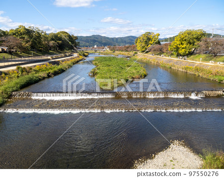 卡莫河（卡莫河）的風景。 (京都市) 97550276