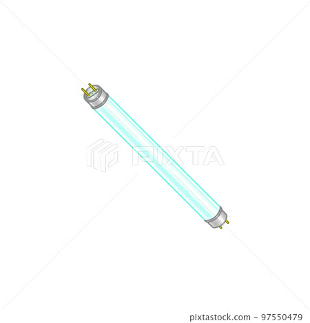 light blue straight tube fluorescent lamp 97550479