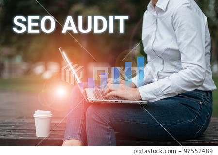 Conceptual display Seo Audit. Business idea Search Engine Optimization validating and verifying process Conceptual display Seo Audit. Business idea Search Engine Optimization validating and verifying process 97552489