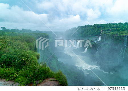 Iguazu Falls in South America Iguazu Falls in South America 97552635