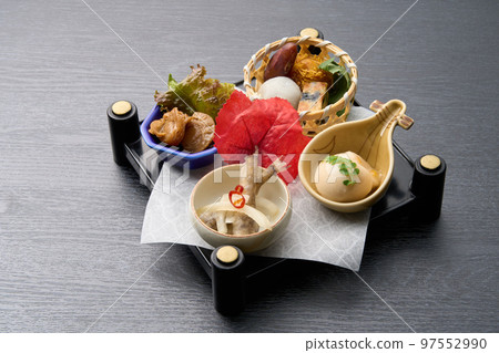 日本料理，6種開胃菜 97552990