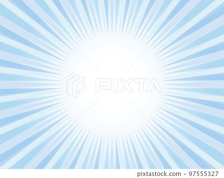 Concentrated line background material of light ray image that can be used for campaigns and sales / light blue Concentrated line background material of light ray image that can be used for campaigns and sales / light blue 97555327
