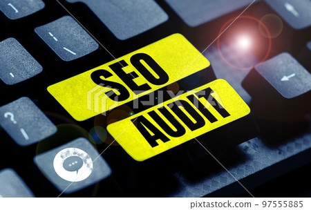 Conceptual display Seo Audit. Business concept Search Engine Optimization validating and verifying process Conceptual display Seo Audit. Business concept Search Engine Optimization validating and verifying process 97555885