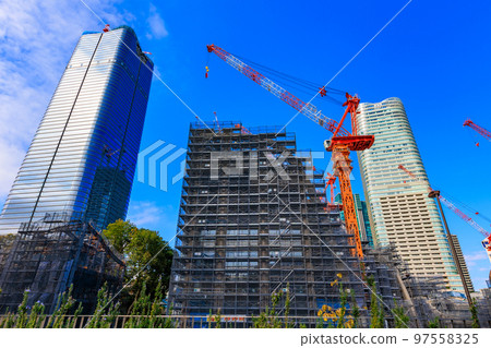 Redevelopment of Toranomon and Azabudai seen from the vicinity of Toranomon 5-chome, Tokyo 97558325