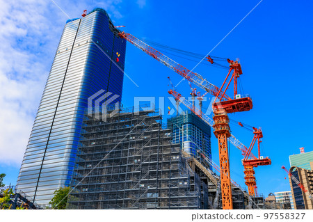Redevelopment of Toranomon and Azabudai seen from the vicinity of Toranomon 5-chome, Tokyo 97558327