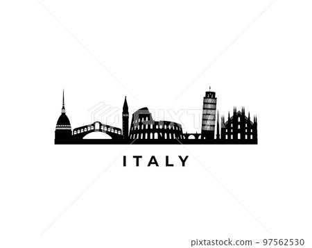 Vector Italy skyline. 97562530