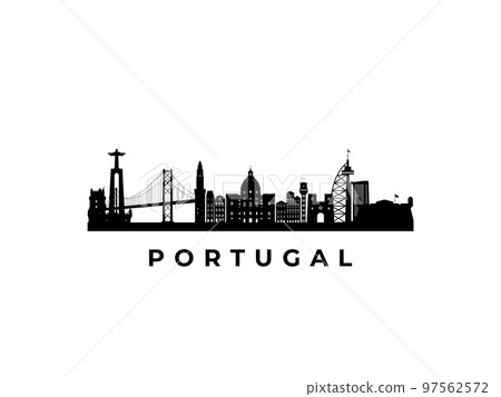 Vector Portugal skyline. Vector Portugal skyline. 97562572