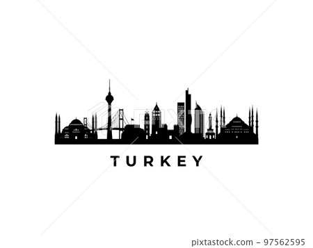 Vector Turkey skyline.  97562595