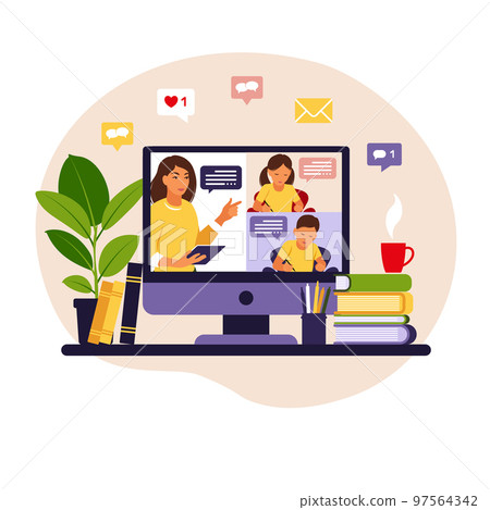 Online Learning Stock Illustrations – 139,725 Online Learning Stock  Illustrations, Vectors & Clipart - Dreamstime