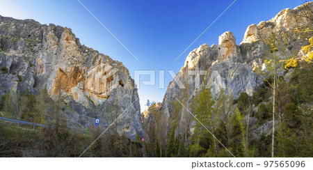 Gorge of La Yecla, Burgos, Spain Gorge of La Yecla, Burgos, Spain 97565096