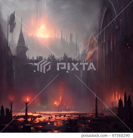 奇幻藝術 點亮廣場的火 97568290