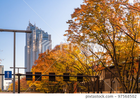 《東京》新宿副中心/秋季都市風景 《東京》新宿副中心/秋季都市風景 97568502